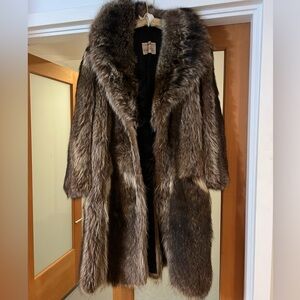 Men’s Vintage Genuine Fur Coat